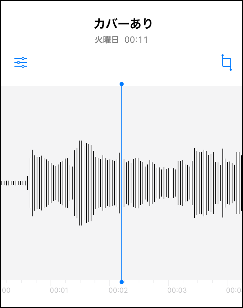 サウンドホールカバーあり_波形